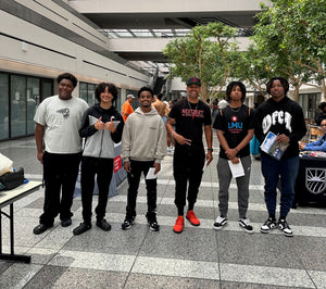LMU Inglewood High students
